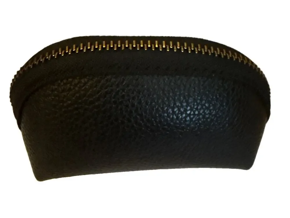 Car Key Holder Case, Leather Lightweight Auto Smart Key Storage Pouch W/zipper
